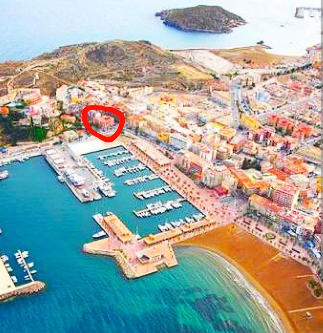 Adorable Apartamento En La Playa Puerto de Mazarron Bagian luar foto